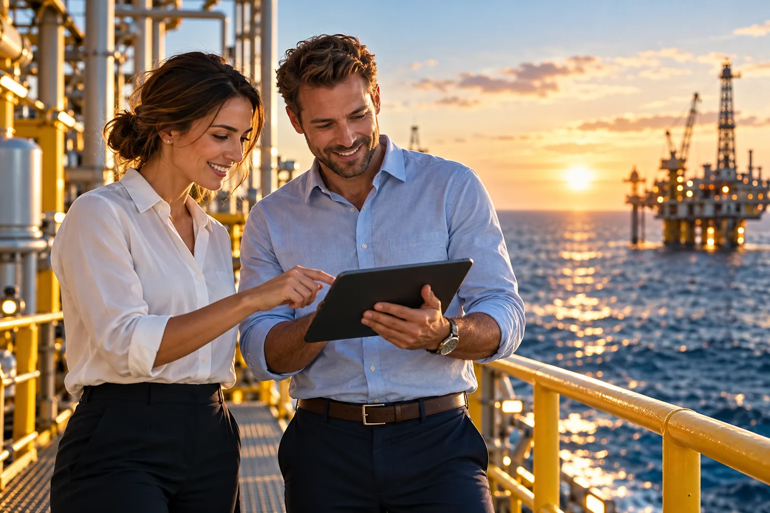 Offshore business discussion